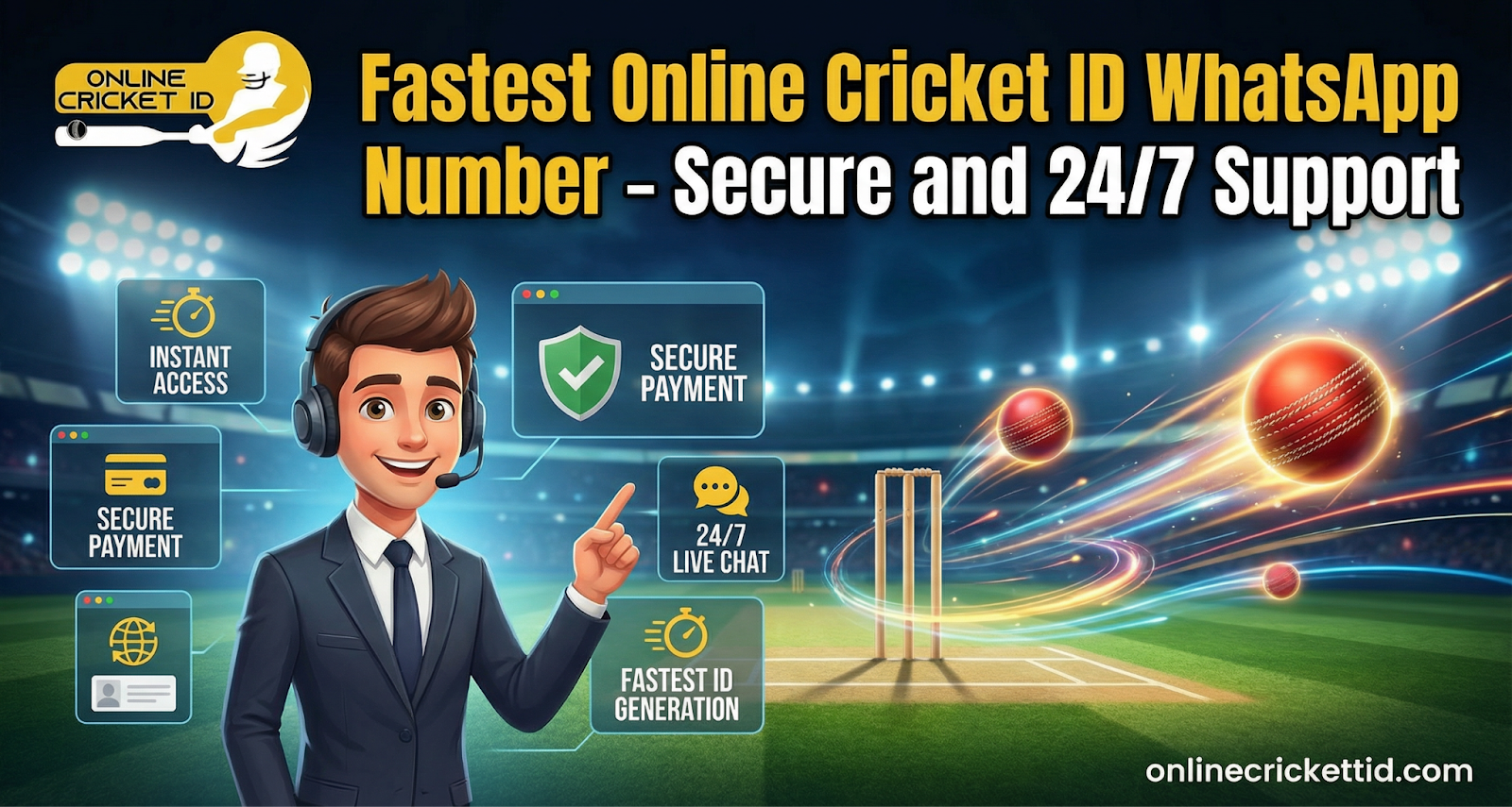Fastest Online Cricket ID WhatsApp Number &ndash; Secure and 24/7 Support
